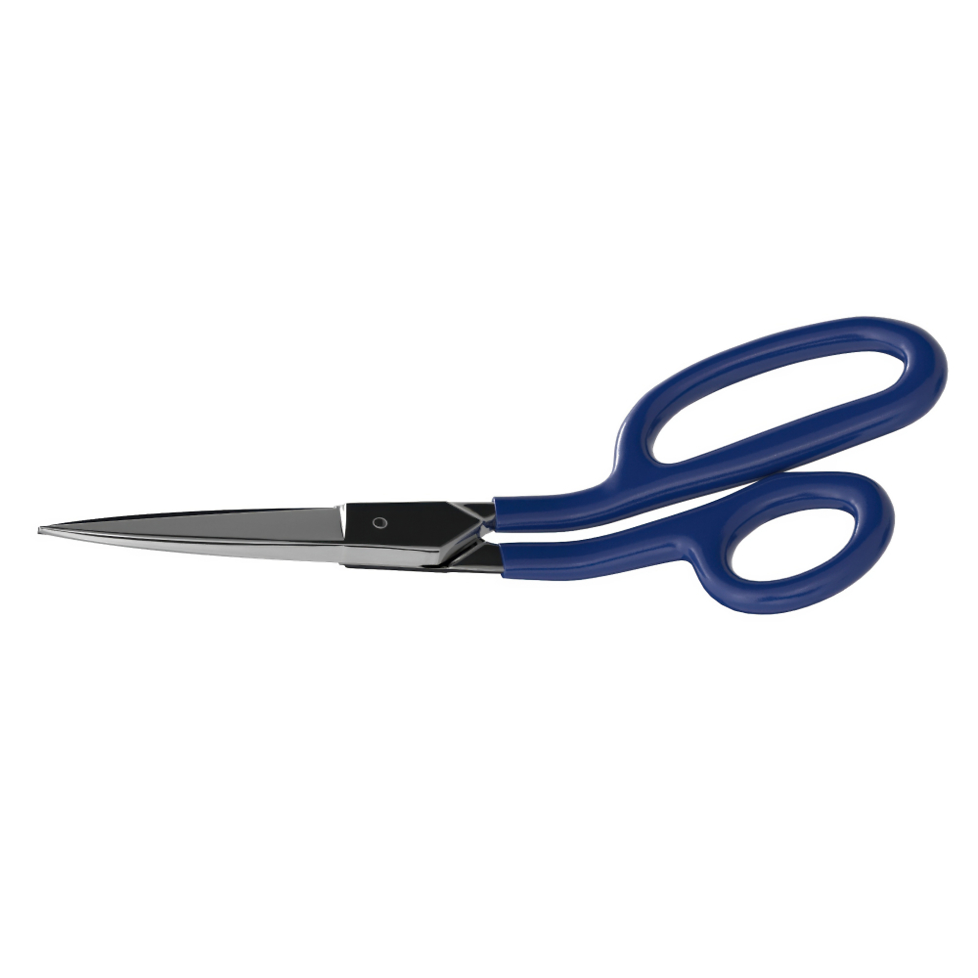 Klein Tools Carpet Shear with Ring — 9in., Curved, Coated Handle, Ergonomic, Model# G718LRC